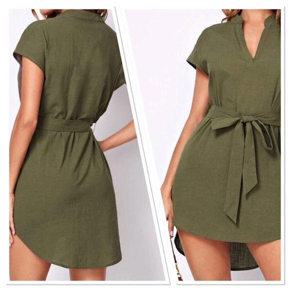 Dresses & Skirts - NEW Curved Hem Dress Medium